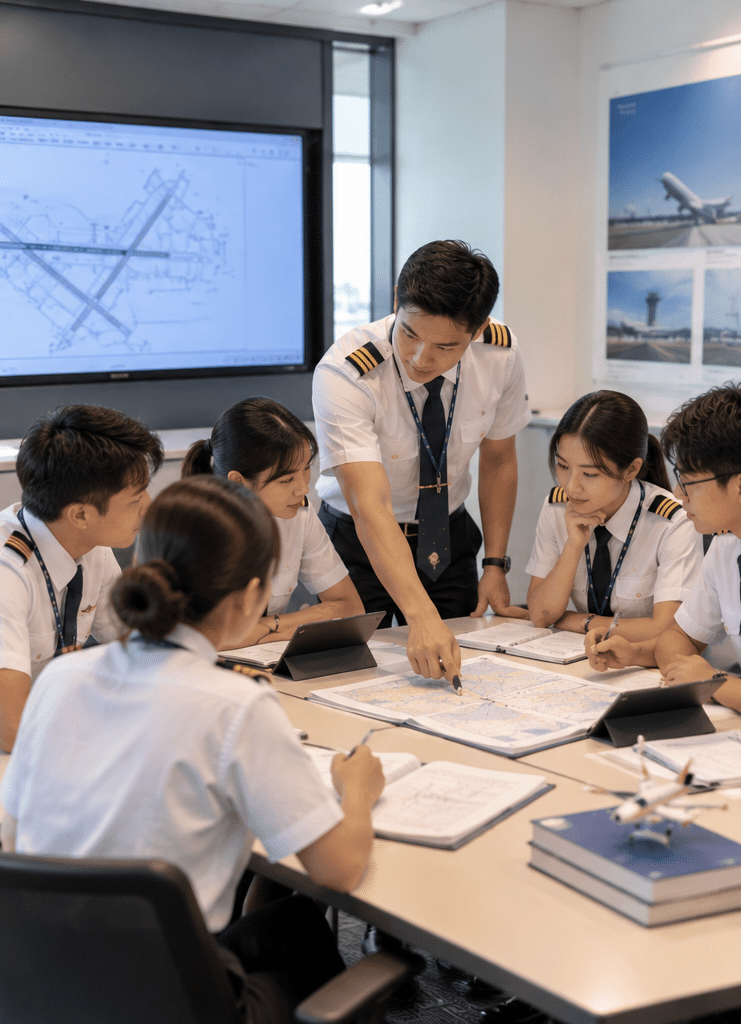 aviation diploma for Singapore students