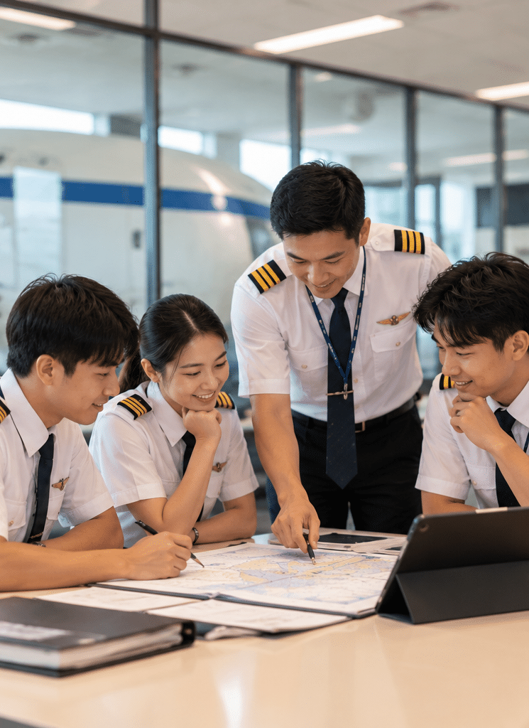 commercial pilot training for Singaporeans