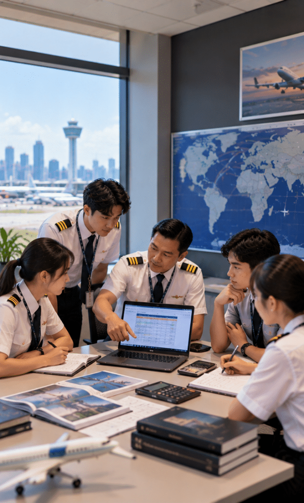 pilot training cost Singapore